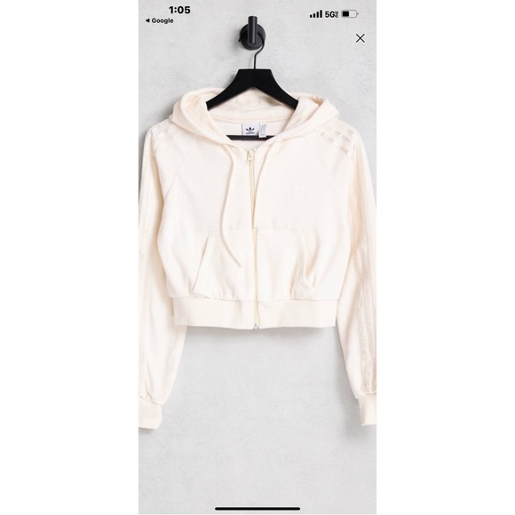 Adidas / ASOS velour track suit - Picture 3 of 5